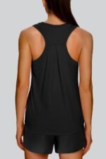 XIEERDUO Tank Top for Women Racerback Sleeveless Workout Tops Loose Fit Yoga Running Gym Shirts for Women - Image 3