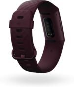 Fitbit Charge 4 Fitness and Activity Tracker with Built-in GPS, Heart Rate, Sleep & Swim Tracking, Rosewood/Rosewood, One Size (S &L Bands Included) - Image 4