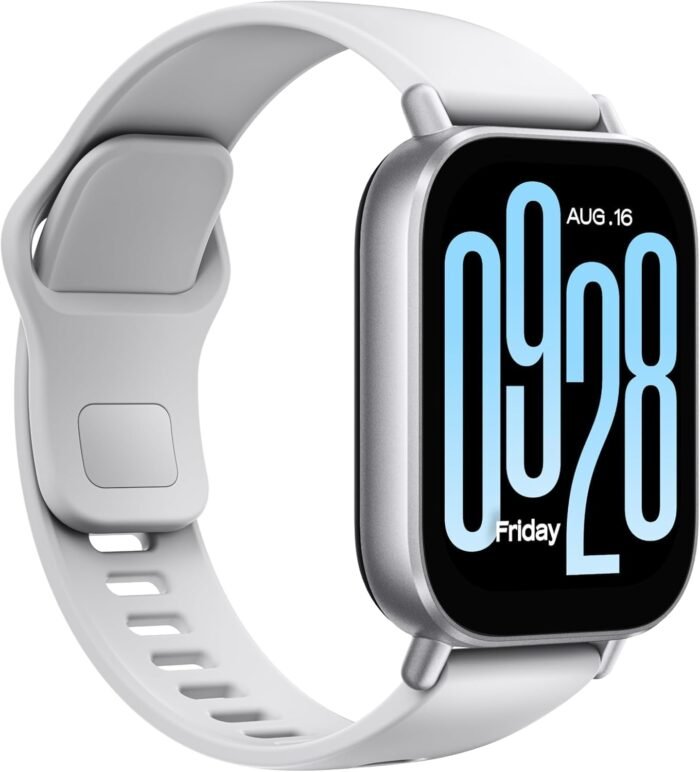 Xiaomi Redmi Watch 5 Active Smartwatch, 2.0" LCD Display, 18 Days of Battery Life, 140+ Sports Modes, 5ATM Waterproof, Bluetooth Calling, Fitness-Tracker- Matte Silver - Image 2