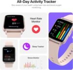 Smart Watch for Men Women-46mm HD AI Voice Assistant Smar twatch (Answer/Make Calls), Heart Rate Tracking, Sleep Monitor, Fitness Tracker, for Android iPhone Samsung Compatible IP68 Smartwatch - Image 5