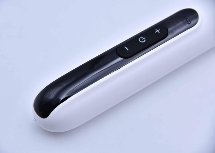 Electric Back Massager, Handheld Deep Massager Muscle Relaxation, Long Handle, Big, Cordless, Rechargeable with Multiple Speeds, White - Image 7