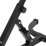 Roman Chair Back Extension Machine Foldable 5 Position Sit up Multi-Functional Hyperextension Back Strength Exercise Bench 330 lbs for Home Workout Gym Fitness Equipment - Image 9