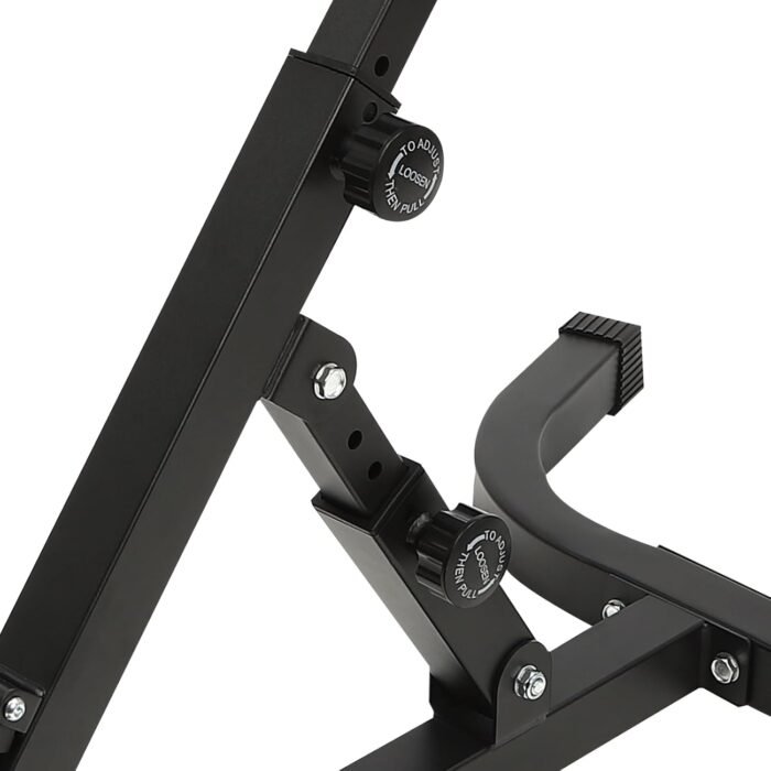 Roman Chair Back Extension Machine Foldable 5 Position Sit up Multi-Functional Hyperextension Back Strength Exercise Bench 330 lbs for Home Workout Gym Fitness Equipment - Image 9