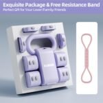 Lightweight Adjustable Dumbbell Kettlebell Set - 4 in 1 Free Weight Set with Kettlebell Grip Converter, Each 2.2 3.3 4.4 5.5lb Quick Change Weight Women Dumbbell Set for Small Spaces Home Gym - Image 3