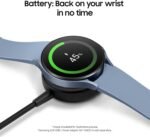 SAMSUNG Galaxy Watch 5 44mm Bluetooth Smartwatch w/Body, Health, Fitness and Sleep Tracker, Improved Battery, Sapphire Crystal Glass, Enhanced GPS Tracking, US Version, Gray (Renewed) - Image 7