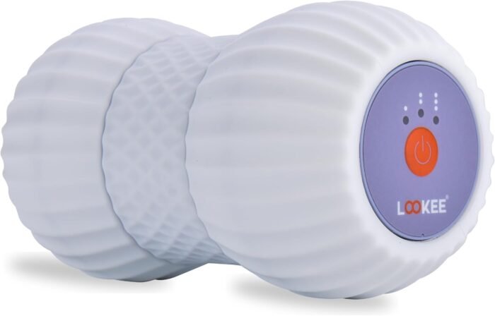 LOOKEE Vibrating Massage Roller for Plantar Fasciitis - 4-Speed Peanut Massage Ball for Deep Tissue Therapy from Neck to Feet Massager - Vibrating Foot Roller FSA & HSA Eligible - Image 2