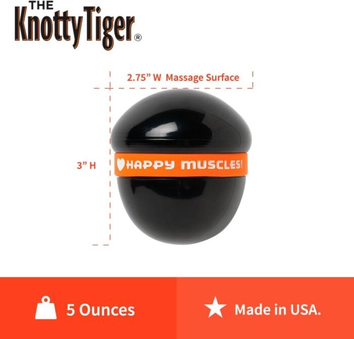 Tiger Tail Knotty Tiger Knot Buster Massage Ball Tool Delivers Elbow Deep Pressure Relieving Hands Fingers Thumbs from Fatigue - Image 4