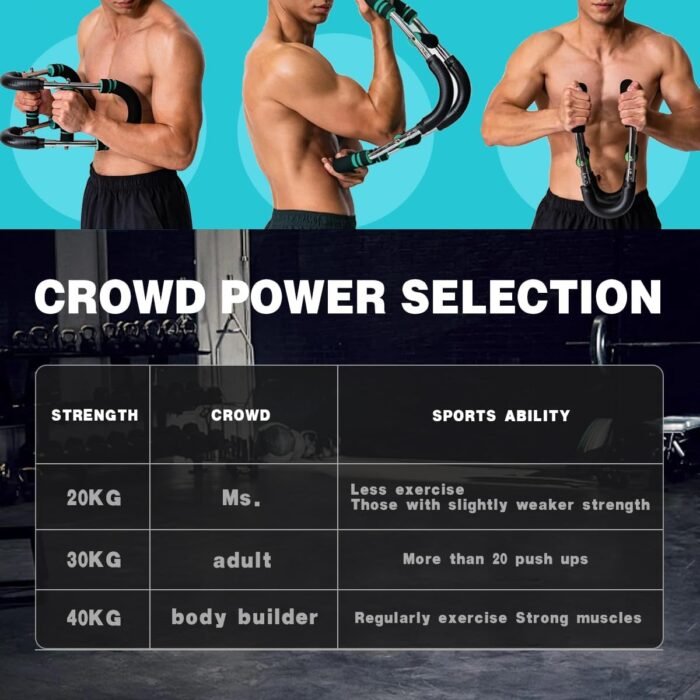 Mr Sculpt Gorilla Bar - 2025 Best Mr Sculpt Chest Bar, Adjustable Resistance Gorilla Chest Workout, Portable Home Twist Arm Trainer for Chest, Arms, Shoulders, and Back Workouts - Image 8