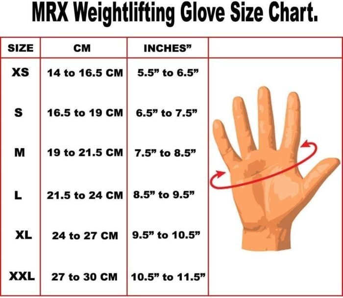 MRX Workout Gloves for Men and Women – Breathable, Snug-Fit Exercise Gloves for Weight Lifting, Cycling, Gym Training & Outdoor Activities - Image 3