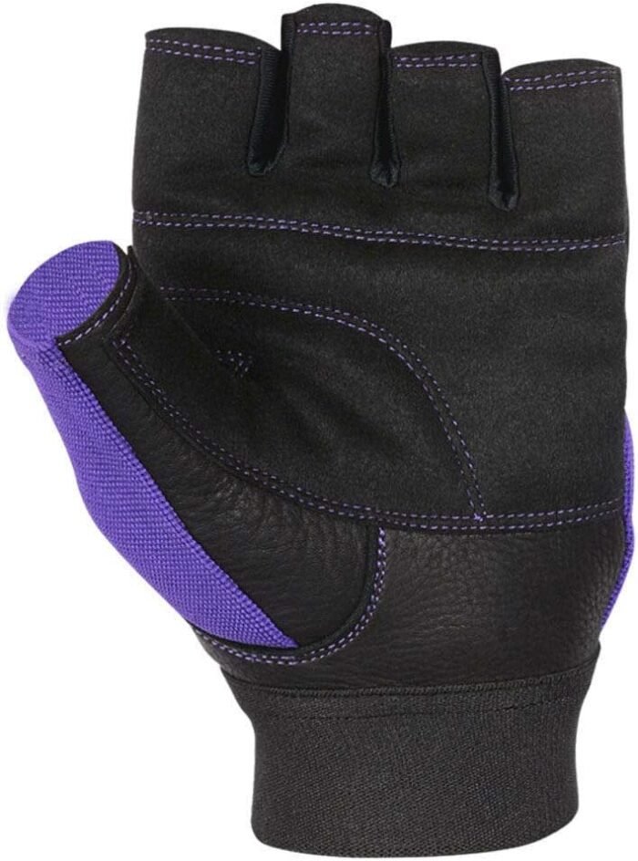MRX Weight Lifting Gloves Gym Training Bodybuilding Fitness Powerlifting Workout Weightlifting Gloves Genuine Leather for Men & Women - Image 5