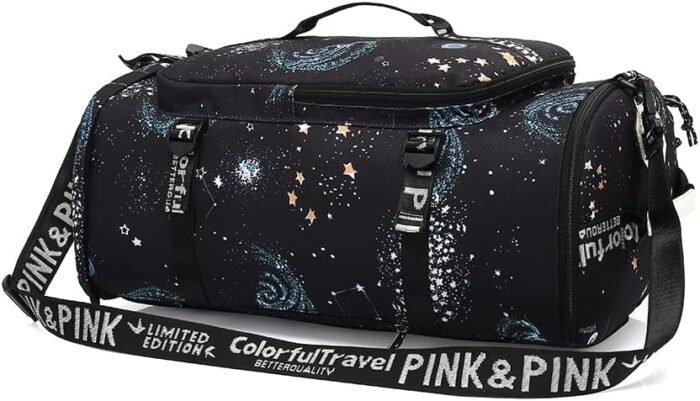 Kalesi Cool Gym Duffle Bag Backpack 4-Way Waterproof with Shoes Compartment for travel Sport Hiking laptop Lightweight - Image 7