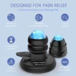 Massage Ball Deep Tissue 2 in 1 Mountable Muscle Massage Roller for Pain Relief, Trigger Point ,Relieve Fascia Muscle Knot and Joint Pain Relax Full Body - Image 7