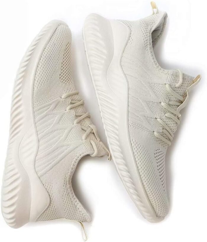 KEEZMZ Womens Ladies Walking Running Shoes Slip On Lightweight Casual Tennis Sneakers Clothes Shoes - Image 7