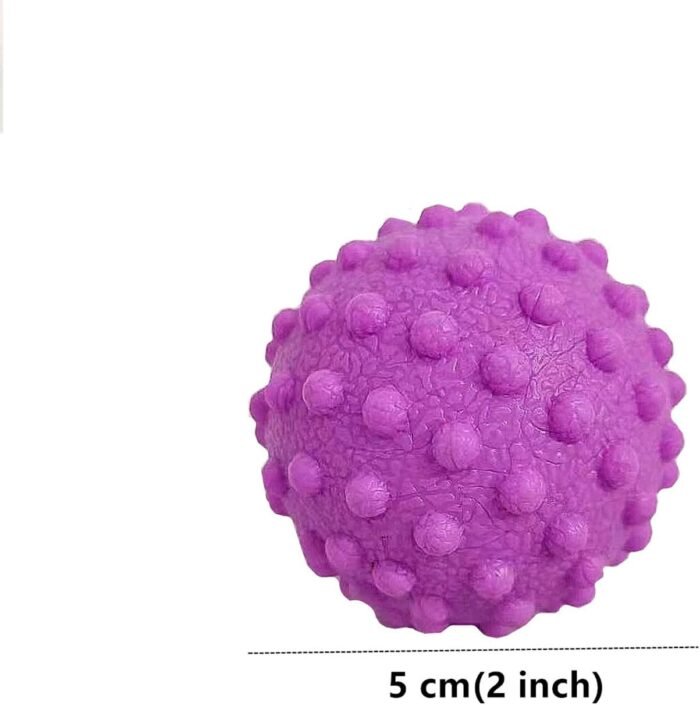 NGT new guide steps Fascia Ball, TPR Massage Ball Suitable for Relaxing Muscles, Restoring Fascia, and Improving Body Condition for All Parts of The Body. (Purple) - Image 8