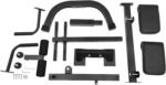Roman Chair Back Extension Machine Foldable 5 Position Sit up Multi-Functional Hyperextension Back Strength Exercise Bench 330 lbs for Home Workout Gym Fitness Equipment - Image 8