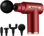 Massage Gun Deep Tissue Muscle Massager for Pain Relief Percussion Massager with 4 Massage Gun Heads & Silent Brushless Motor Portable Handheld Massager Gifts for Women/Men - Image 2