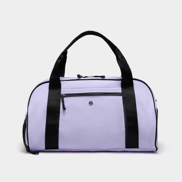 Pander 28L Large Gym Duffle Bag with Shoe Compartment, Fit for Travel, Weekend, Sports, Workout, Overnight.(Pale Purple) - Image 3