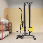 Multi-Function Power Rack, 220.46LBS Capacity Power Rack, Heavy Duty Strength Training Fitness Equipment, for Garage & Home Gym, Black - Image 4