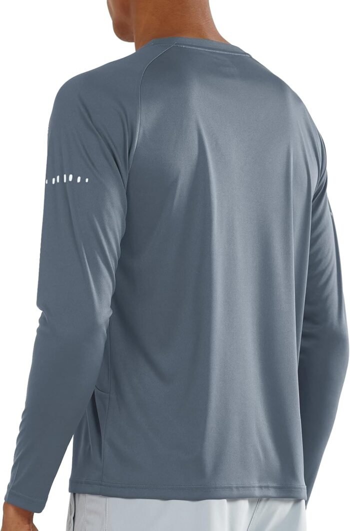 NORTHYARD Men's Sun Protection UPF 50+ Shirts Long Sleeve Swim Rash Guard Shirt Workout Running Athletic Gym UV Fish Hiking - Image 3