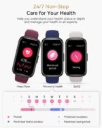 RUXINGX Fitness Tracker Watch for Men/Women, SmartWatch with Sleep/Activity Tracker, Heart Rate Monitor with 20+ Sports Modes, Android Smart Watch for Phones, Smart Fitness Watches for Women/Men - Image 4