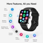 Smart Watch for Men Women, 1.85" HD Smartwatch Compatible iPhone/Samsung/Android (Answer/Make Calls), 100+ Sport Modes Fitness Tracker with Heart Rate/Sleep/SpO2 Monitor, IP68 Waterproof, with 2 Bands - Image 10