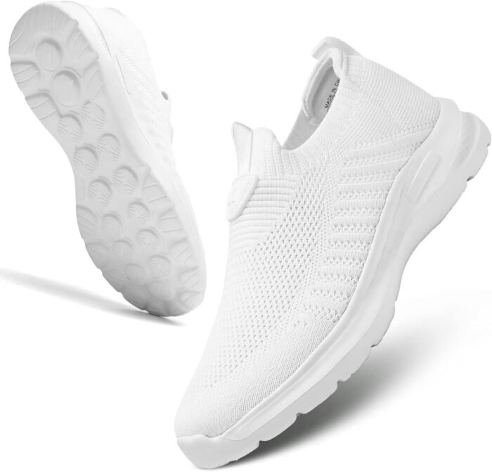 Mens Walking Shoes Lightweight Breathe Mesh Running Shoes Slip On Fashion Tennis Sneakers Comfort Gym Workout Zapatos de Hombre - Image 3