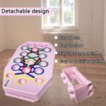 Push Up Board for Women, 28 in 1 Push up Board Pink Workout Equipment Multi-Functional Pushup Stands System Fitness Floor Chest Muscle Exercise - Image 7