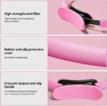 Pilates Ring and Ball Set, 6 Pcs Home Pilates Kit with 13” Circle Circle Yoga Ring 3 Resistance Bands 9.8” Pilates Ball Pilates Grip Socks, Pilates Essential Kit for Women Girl Home Workouts - Image 4