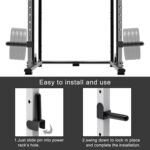 Kipika Weight Plate Holder for 2x2 and 3x3 Power Rack - Attachment for Storage - Fits Standard 1-inch or Olympic 2-inch Plates - Set of 2 - Image 8