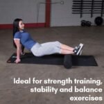 Body-Solid High Density EVA Foam Roller - Ultra Firm Roller for Back Pain, Physical Therapy, Deep Tissue Massage & Resilient Fitness Equipment - Image 4