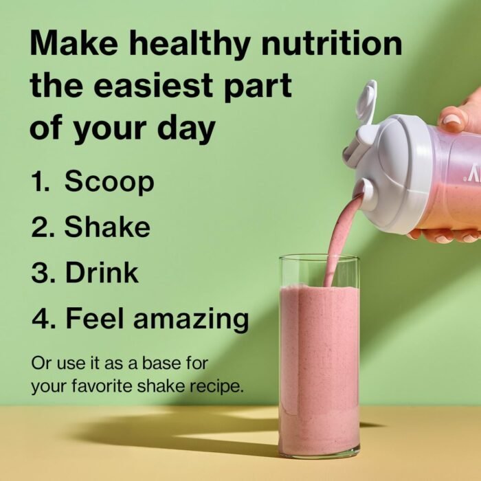 Shakeology Plant Based Protein Powder Blend – Gluten-Free Shake with Vitamins and Minerals – Helps Support Weight Loss, Lean Muscle, Gut Health – Vanilla, 30 Servings - Image 8