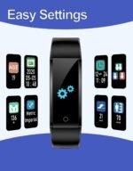 GRV Fitness Tracker Non Bluetooth Fitness Watch No App No Phone Required Waterproof Pedometer Watch with Steps Calories Counter Sleep Tracker for Men Women Parents - Image 5