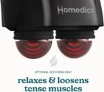 Homedics Handheld Back Massager, Dual Heated Nodes, Neck, and Body Percussion Massager with Interchangeable Nodes to Release Back, Neck, Shoulder Leg and Foot Tension - Image 7