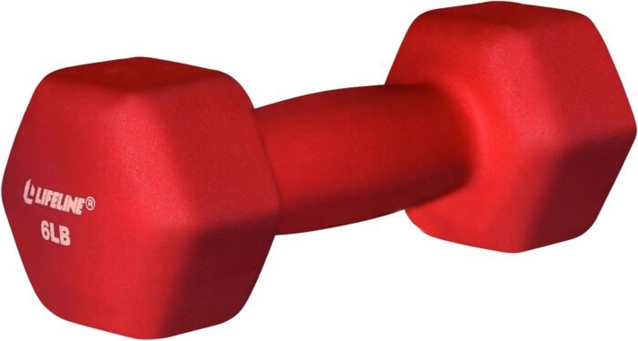 Lifeline Fitness Neoprene Dumbbell Weights - Premium Quality Equipment for Home Gym - Multiple Weight Options - Image 2