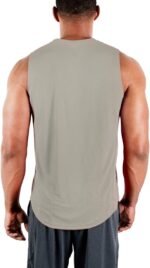 DEVOPS 3 Pack Men's Muscle Shirts Sleeveless Dry Fit Gym Workout Tank Top - Image 6
