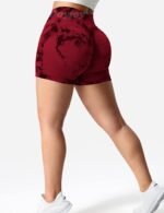 VOYJOY Women Workout Shorts 3.6" Scrunch Butt Lifting Gym Shorts Seamless Yoga Biker Shorts - Image 4