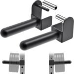 Kipika Weight Plate Holder for 2x2 and 3x3 Power Rack - Attachment for Storage - Fits Standard 1-inch or Olympic 2-inch Plates - Set of 2 - Image 2