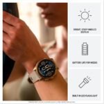 Garmin fēnix® 8 – 51 mm, AMOLED, Sapphire, Premium Multisport GPS Smartwatch, Long-Lasting Battery Life, Dive-Rated, Built-in LED Flashlight, Titanium with Spark Orange/Graphite Band - Image 5