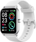 Fitpolo Smart Watch for Men Women with Bluetooth Call, Alexa Built-in 1.8" Blood Oxygen Heart Rate Sleep Fitness Watch, 100 Sports Modes Smartwatch, Activity Tracker for Android iOS Phone - Image 2