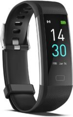 ENGERWALL Fitness Tracker with Step Counter/Calories/Stopwatch, Activity Tracker with Heart Rate Monitor, IP68, Health Tracker with Sleep Tracker, Smartwatch, Pedometer Watch for Women Men Kids - Image 2