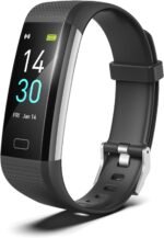 Fitness Tracker for Men and Women,Fitness Watch Waterproof with Activity Tracker and Sleep Monitor,Smart Watch for Android and iOS Phones - Image 2