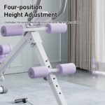 Ab Workout Equipment,Workout Equipment,Home Gym Equipment,Fitness equipment, Foldable, Knee Protection, Pulling the rope,WorkoutFor Stomach Workout,For Women/Men(350LB) - Image 9