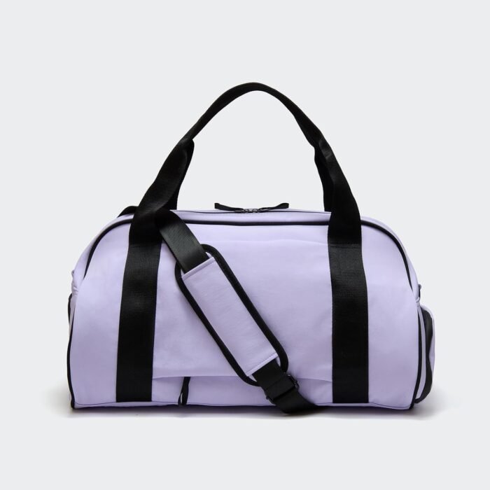Pander 28L Large Gym Duffle Bag with Shoe Compartment, Fit for Travel, Weekend, Sports, Workout, Overnight.(Pale Purple) - Image 8