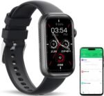 Fitness Tracker, Smart Watch with 24/7 Dynamic Heart Rate Blood Oxygen Monitoring Sleep Tracker Answer / Make Call 24 Sports Modes Pedometer IP68 Waterproof Step Calorie Counter for Women Men (Black) - Image 2