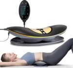 Electric Lumbar Traction Device, Multifunctional Back Traction Device with Dynamic Airbag Traction, 20-Level Electrotherapy, 3-Level Vibration Massage and Thermal Therapy from 113 to 131℉ - Image 2