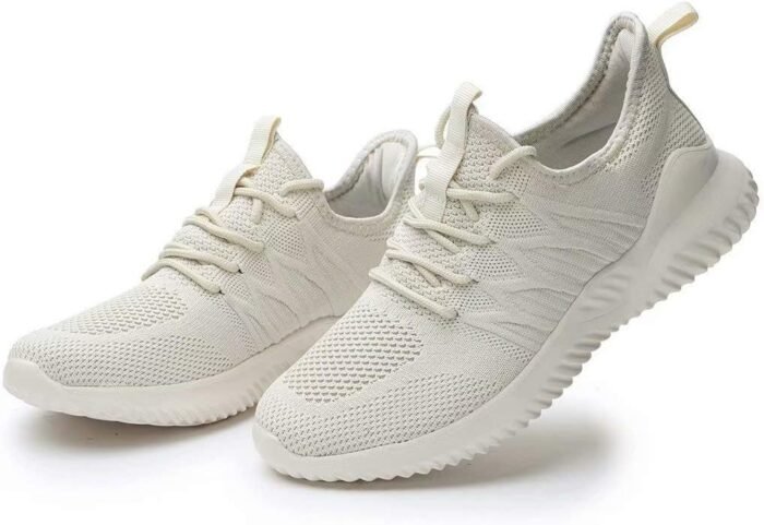 KEEZMZ Womens Ladies Walking Running Shoes Slip On Lightweight Casual Tennis Sneakers Clothes Shoes - Image 8