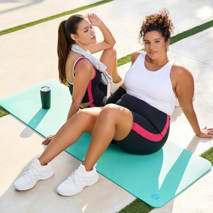 Two piece workout sets for women, 2 piece Gym Sets Tank Top Shelf Sports Bra And Matching Biker Shorts Running Work Out Yoga - Image 5
