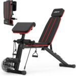 JOROTO Adjustable Weight Bench Foldable Workout Bench with Leg Extension and Preacher Curl Incline Decline Exercise Bench Press 772LBS Load Strength Training Benches for Home Gym Full Body Workout - Image 2