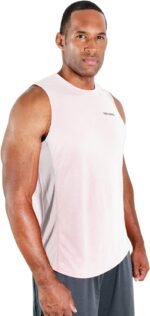 DEVOPS 3 Pack Men's Muscle Shirts Sleeveless Dry Fit Gym Workout Tank Top - Image 3