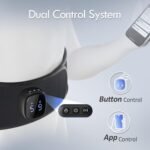 Comfytemp Cordless Portable Heating Pad for Back Pain Relief, Lower Back Massager with Heat Wireless, FSA HSA Eligible Rechargeable Heating Pad APP Control, 9 Heat 5 Vibration, Birthday Gifts for Mom - Image 5